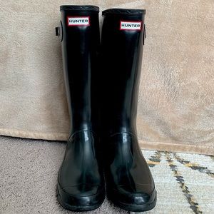 Hunter Women's Original Tall Gloss Rain Boots